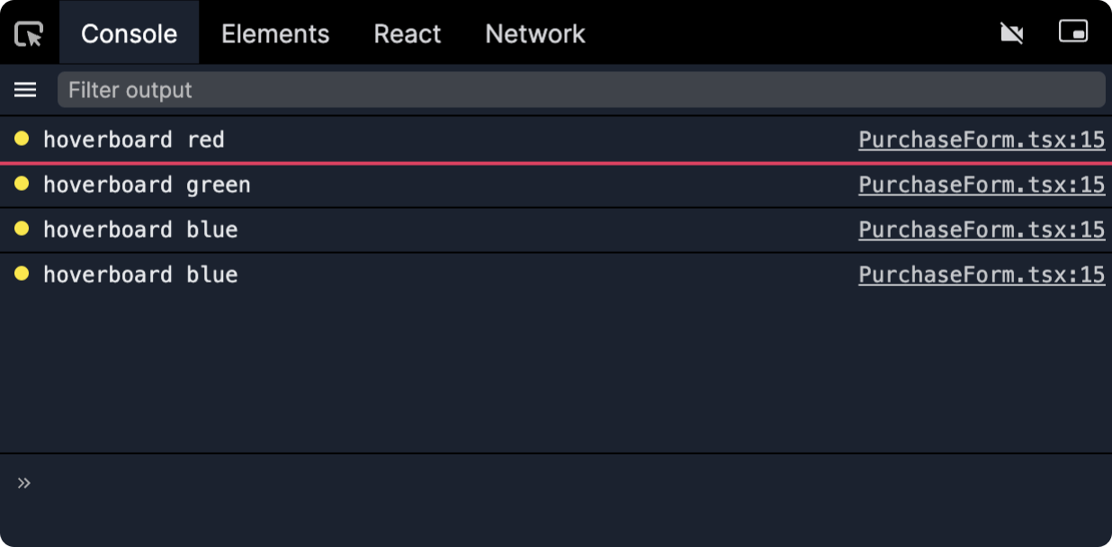 code panel